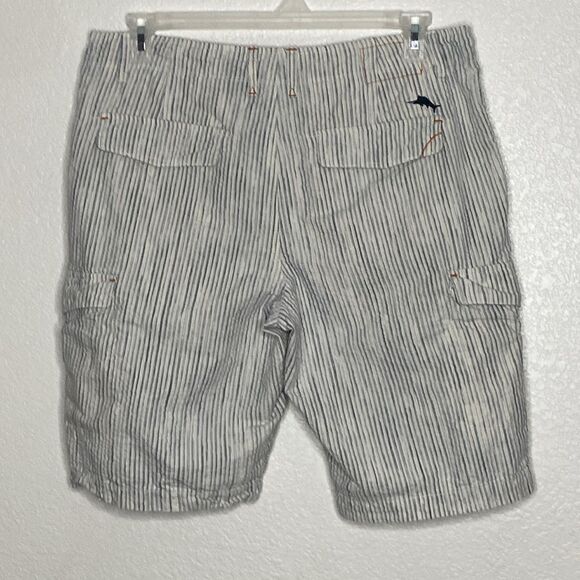 TOMMY BAHAMA Men’s Cotton/ Tencel Lyocell Blend Cargo Short Pants Size 34” - Picture 4 of 13